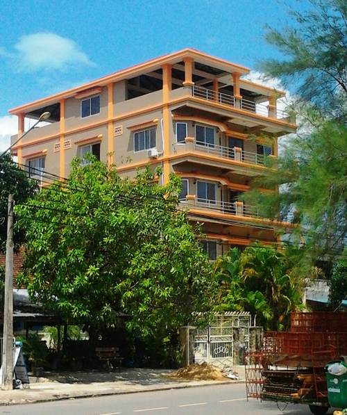 Kampot Riverside Hotel in Cambodia.