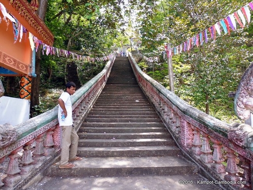 Wat Phnom Sorsia Caves in Kampot, Cambodia.
