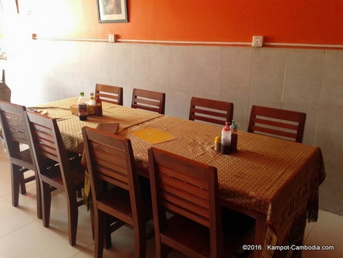 Ecstatic Pizza in Kampot, Cambodia.