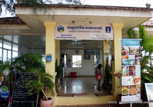 Kampot Government Tourist Center in Cambodia.