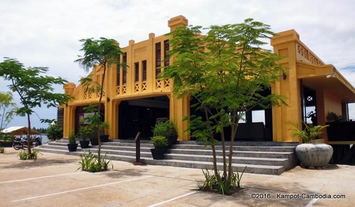 The Fishmarket Restaurant in Kampot, Cambodia.