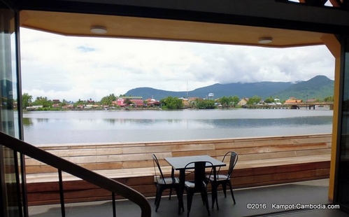 The Fishmarket Restaurant in Kampot, Cambodia.