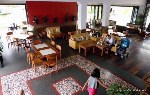 The Fishmarket Restaurant in Kampot, Cambodia.