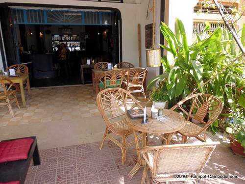 Pepe & the Viking Guesthouse and Restaurant  in Kampot, Cambodia.