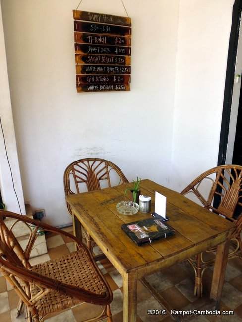 Pepe & the Viking Guesthouse and Restaurant  in Kampot, Cambodia.