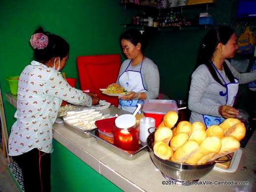 Bokor Night Market in Kampot, Cambodia.