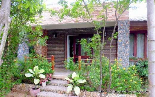 Natural Bungalows in Kampot, Cambodia.