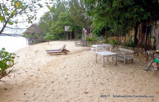 Natural Bungalows in Kampot, Cambodia.