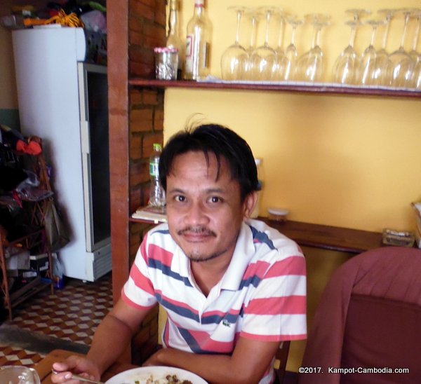 The Loving Spoon Thai Restaurant in Kampot, Cambodia.