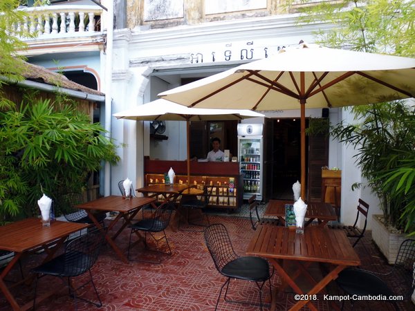 Artisans Restaurant in Kampot, Cambodia.