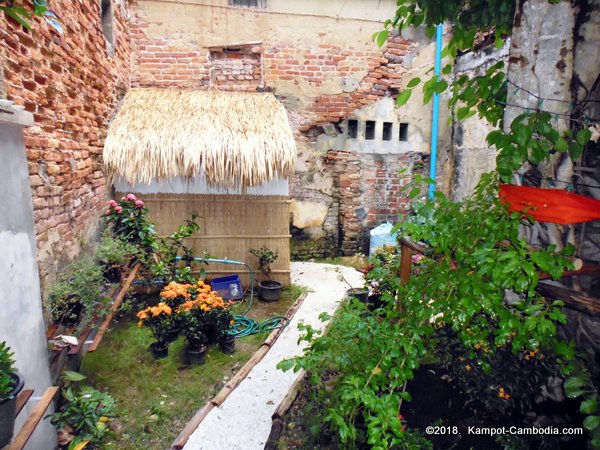 Butterfly Effect Restaurant and Butterfly Garden in Kampot, Cambodia.