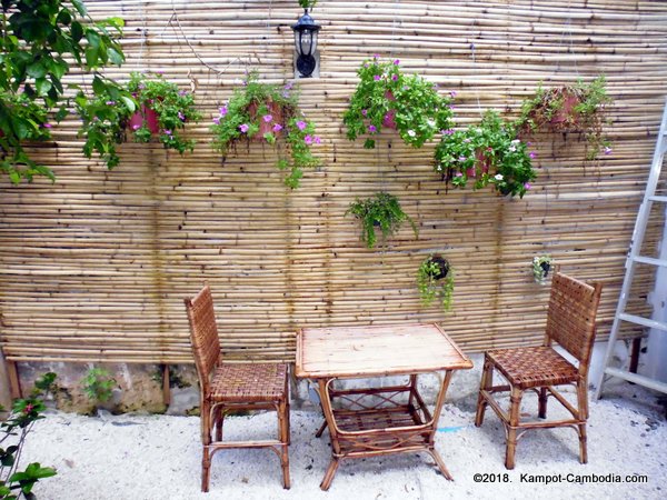 Butterfly Effect Restaurant and Butterfly Garden in Kampot, Cambodia.
