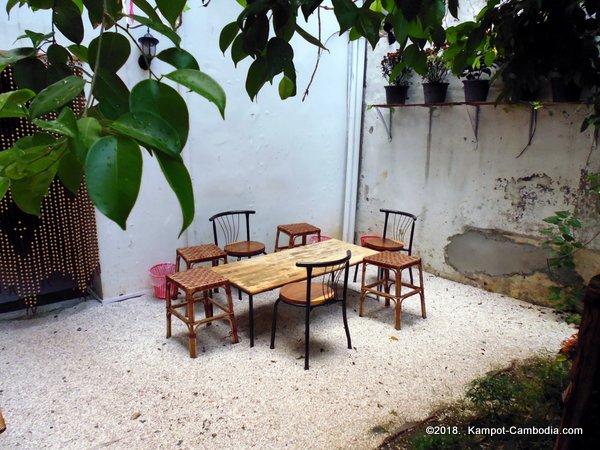 Butterfly Effect Restaurant and Butterfly Garden in Kampot, Cambodia.