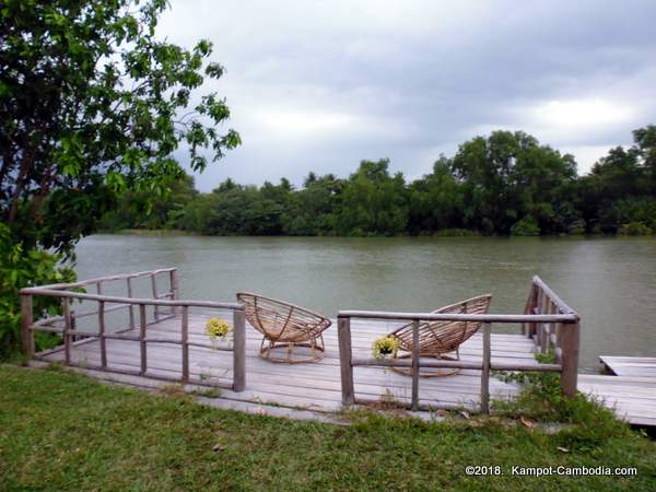 Gecko Village in Kampot, Cambodia.