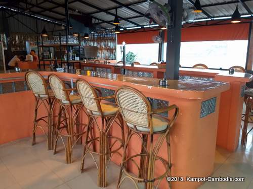 Durian Sport Bar in Kampot, Cambodia.