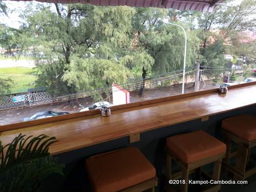 Durian Sport Bar in Kampot, Cambodia.