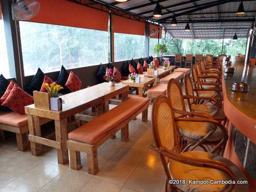 Durian Sport Bar in Kampot, Cambodia.