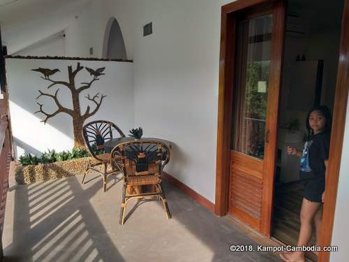 Boreirum Thmorda Hotel Resort in Kampot, Cambodia.