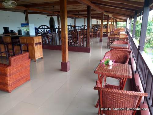 Boreirum Thmorda Hotel Resort in Kampot, Cambodia.