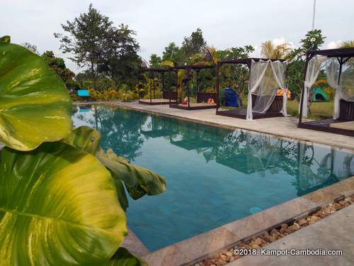 Boreirum Thmorda Hotel Resort in Kampot, Cambodia.