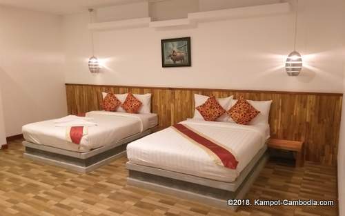 Boreirum Thmorda Hotel Resort in Kampot, Cambodia.