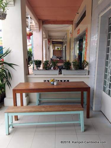 Sunbird Cafe & Bakery in Kampot, Cambodia.