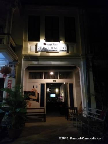 Jetzt Bar, Restaurant and Dorms in Kampot, Cambodia.