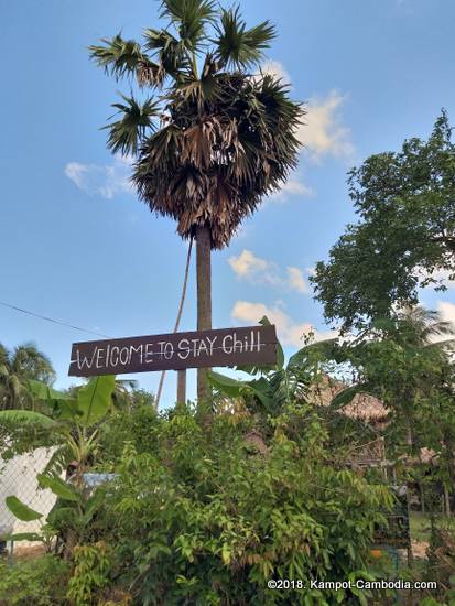Stay Chill in Kampot, Cambodia.  Guesthouse and Bar.