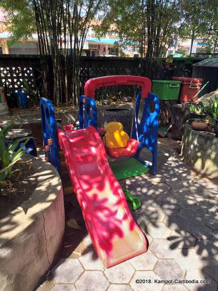 Espresso Cafe and Rumble Fish Coffee in Kampot, Cambodia.