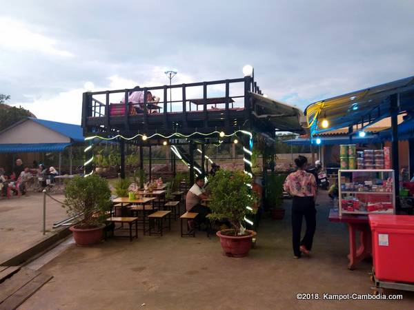 Bokor Night Market in Kampot, Cambodia.