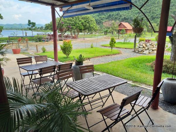 Champs d'Amour Guesthouse in Kampot, Cambodia.  On the Secret Lake.