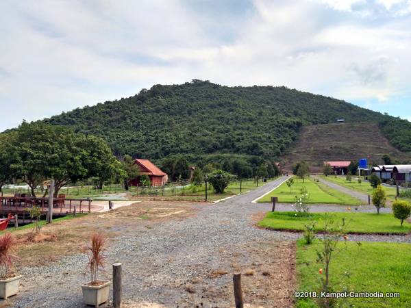 Songdam Resort in  Kampot, Cambodia.  On the Secret Lake.