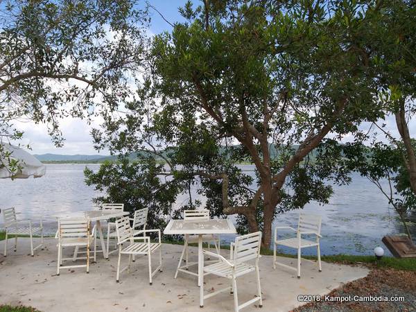 Champs d'Amour Guesthouse in Kampot, Cambodia.  On the Secret Lake.