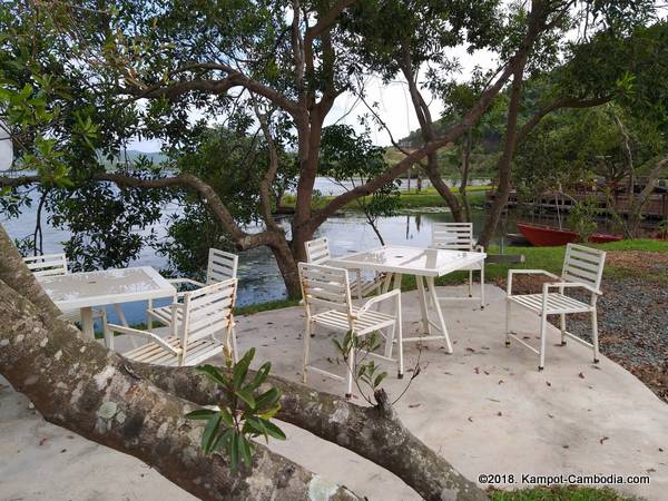 Champs d'Amour Guesthouse in Kampot, Cambodia.  On the Secret Lake.