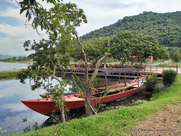 Champs d'Amour Guesthouse in Kampot, Cambodia.  On the Secret Lake.