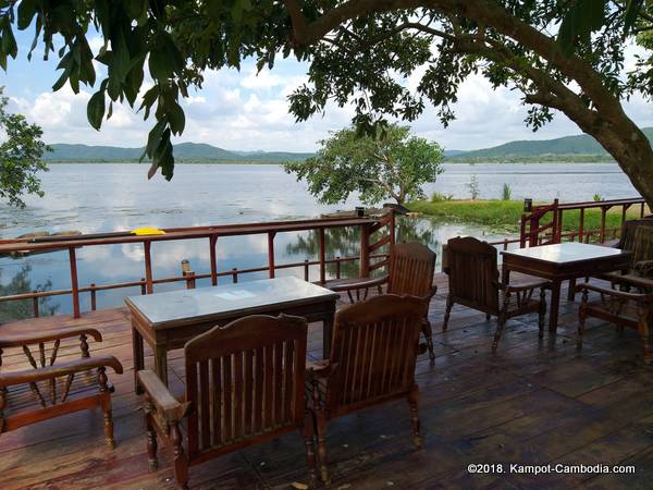 Champs d'Amour Guesthouse in Kampot, Cambodia.  On the Secret Lake.