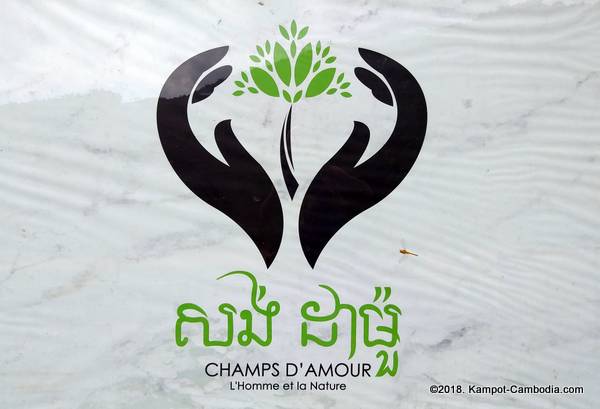 Songdam Resort in  Kampot, Cambodia.  On the Secret Lake.