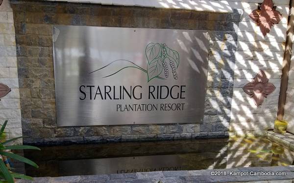 Starling Ridge Farm, Plantation and Resort in Kampot, Cambodia.