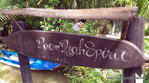 Daom Djah Spirit Guesthouse in Kampot, Cambodia.