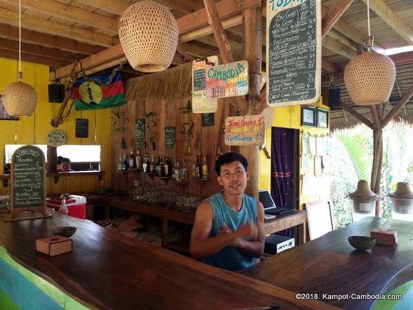 Daom Djah Spirit Guesthouse in Kampot, Cambodia.