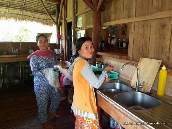 Daom Djah Spirit Guesthouse in Kampot, Cambodia.