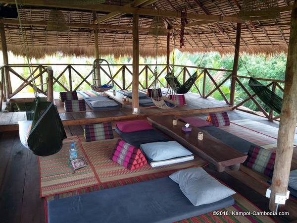 Daom Djah Spirit Guesthouse in Kampot, Cambodia.