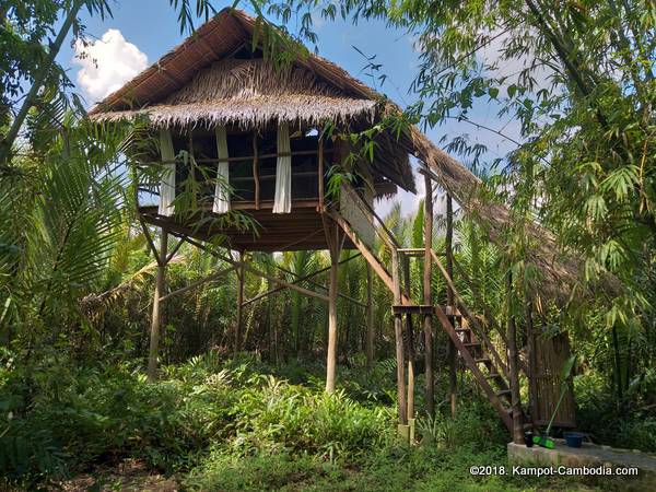 Daom Djah Spirit Guesthouse in Kampot, Cambodia.