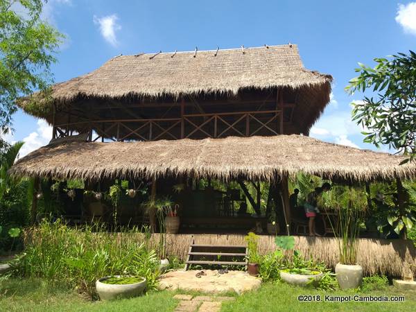 Daom Djah Spirit Guesthouse in Kampot, Cambodia.