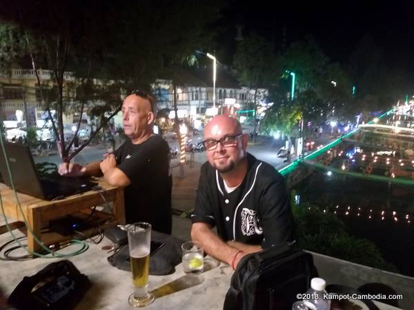 The Fishmarket Restaurant in Kampot, Cambodia.
