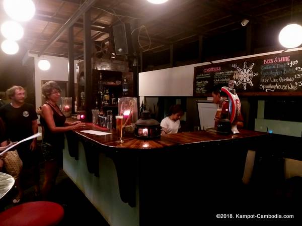 The Fishmarket Restaurant in Kampot, Cambodia.