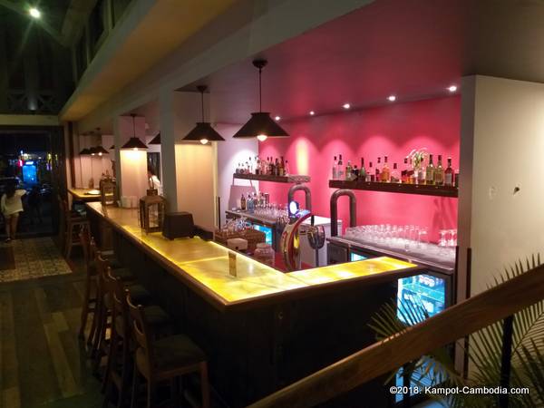 The Fishmarket Restaurant in Kampot, Cambodia.