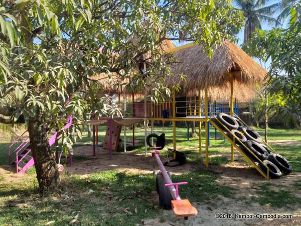The Playground.  Guesthouse, bar, play-cafe in Kampot, Cambodia.