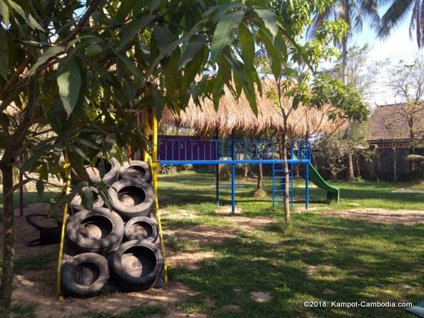 The Playground.  Guesthouse, bar, play-cafe in Kampot, Cambodia.