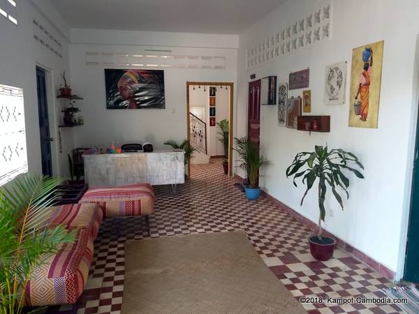 The Playground.  Guesthouse, bar, play-cafe in Kampot, Cambodia.